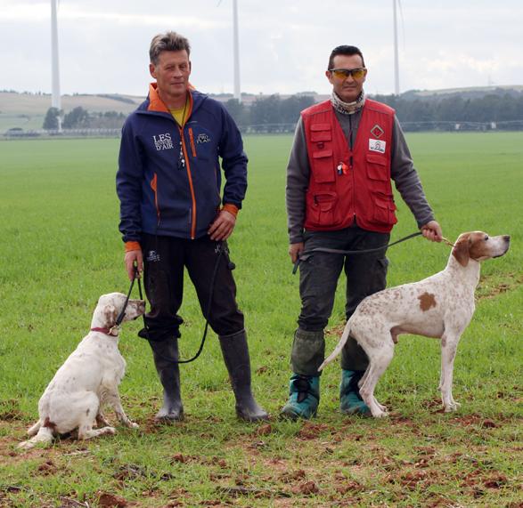 Manu et Stéphano à l'entrainement...